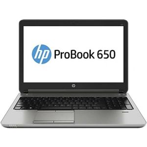 HP ProBook 650 G1 - Intel Celeron 2950M - 15 inch - 8GB RAM - 256GB SSD - Windows 11 Zichtbaar gebruikt