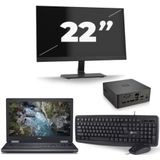 Dell Precision 7530 - Intel Core i7-8e Generatie - 15 inch - 16GB RAM - 256GB SSD - Windows 11 + 1x 22 inch Monitor Zichtbaar gebruikt