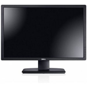 Dell U2412Mb Zwart - 24 inch - 1920x1200 - DP - DVI - VGA - Zwart Zichtbaar gebruikt