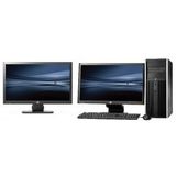 HP Elite 8100 Tower - Intel Core i5 - 4GB - 250GB HDD + Dual 2x 22'' Widescreen LCD - Win 10