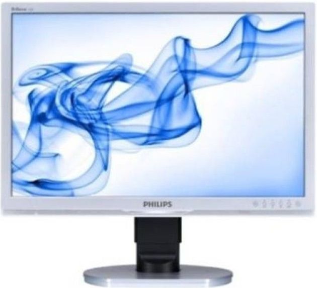 Philips Brilliance 240B1CS - 24 inch - 1920x1200 - DVI - VGA - Zilver Nette Staat