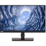 Lenovo ThinkVision T24i-2L - 24 inch - 1920x1080 - DP - HDMI - VGA - Zwart - Zonder voet Zichtbaar gebruikt