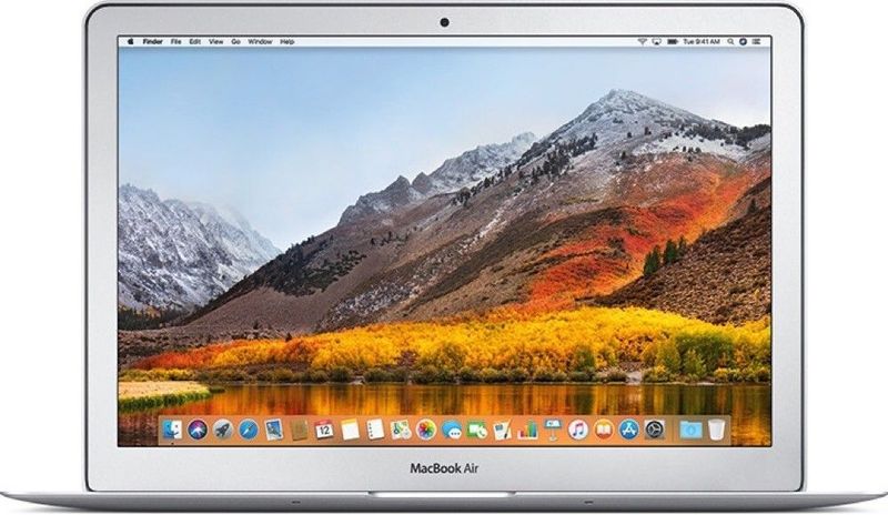 Apple MacBook Air (13 inch, 2017) - Intel Core i5 - 8GB RAM - 256GB SSD - 1x Thunderbolt 2 - Zilver Zichtbaar gebruikt