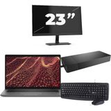 Dell Latitude 7430 - Intel Core i7-12e Generatie - 14 inch - 16GB RAM - 256GB SSD - Windows 11 Home + 1x 23 inch Monitor Zichtbaar gebruikt