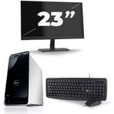 Dell XPS 8300 Tower - Intel Core i5-2e Generatie - 8GB RAM - 256GB SSD - Windows 10 + 1x 23 inch Monitor Nette Staat