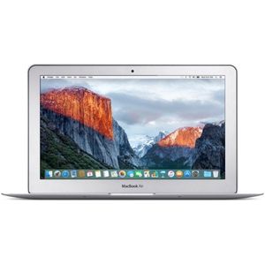 Apple MacBook Air (11 inch, 2015) - Intel Core i5 - 4GB RAM - 128GB SSD - 1x Thunderbolt 2 - Zilver Zichtbaar gebruikt