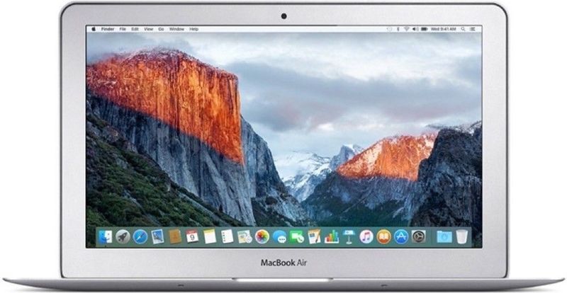 Apple MacBook Air (11 inch, 2015) - Intel Core i5 - 4GB RAM - 128GB SSD - 1x Thunderbolt 2 - Zilver Zichtbaar gebruikt