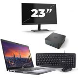 Dell Precision 3550 - Intel Core i7-10e Generatie - 15 inch - 16GB RAM - 256GB SSD - Windows 11 + 1x 23 inch Monitor Nette Staat