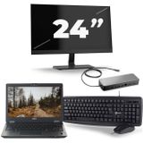 Fujitsu LifeBook U727 - Intel Core i7-7e Generatie - 12 inch - 16GB RAM - 512GB SSD - Windows 11 + 1x 24 inch Monitor Zichtbare schade