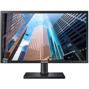 Samsung S24E450B - 24 inch - 1920x1080 - DVI - VGA - Zwart Zichtbaar gebruikt