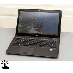 HP ZBook 15u G3 - Intel Core i7-6e Generatie - 15 inch - Touch - 16GB RAM - 256GB SSD - Windows 11 Home Zichtbare schade