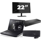 Dell Precision 3350 - Intel Core i7-10e Generatie - 15 inch - 16GB RAM - 256GB SSD - Windows 11 + 1x 22 inch Monitor Zichtbaar gebruikt