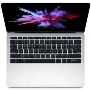 Apple MacBook Pro (13 inch, 2017) - Intel Core i7 - 16GB RAM - 512GB SSD - 2x Thunderbolt 3 - Zilver Zichtbaar gebruikt