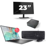 Dell Precision 5560 - Intel Core i7-11e Generatie - 15 inch - Touch - 16GB RAM - 256GB SSD - Windows 11 Home + 1x 23 inch Monitor Nette Staat