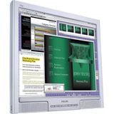 Philips 190B8CS - 19 inch - 1280x1024 - DVI - VGA - Zilver - Zonder voet Nette Staat