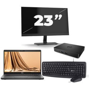 Dell Latitude 5401 - Intel Core i5-9e Generatie - 14 inch - 16GB RAM - 256GB SSD - Windows 11 + 1x 23 inch Monitor Zichtbare schade