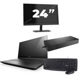 Lenovo B50-70 - Intel Core i3-4e Generatie - 15 inch - 8GB RAM - 256GB SSD - Windows 11 Home + 1x 24 inch Monitor Zichtbare schade