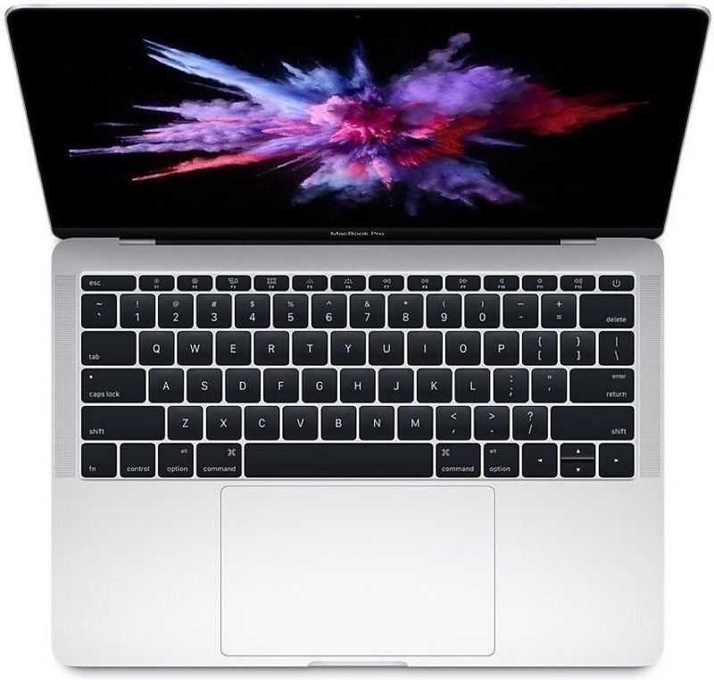 Apple MacBook Pro (13 inch, 2017) - Intel Core i7 - 8GB RAM - 512GB SSD - 2x Thunderbolt 3 - Zilver Nette Staat