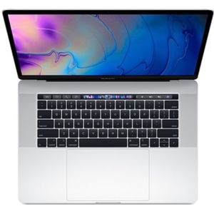 Apple MacBook Pro (15 inch, 2018) - Intel Core i7 - 16GB RAM - 256GB SSD - Touch Bar - 4x Thunderbolt 3 - Zilver Zichtbaar gebruikt