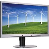 Philips Brilliance 241B4LPYCS - 24 inch - 1920x1080 - DP - DVI - VGA - Zilver Nette Staat