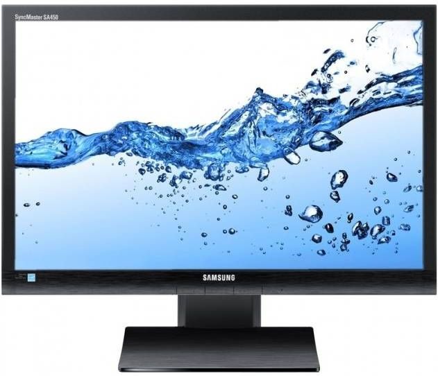 Samsung S24A450BW - 24 inch - 1920x1200 - DVI - VGA - Zwart Nette Staat