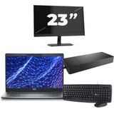 Dell Latitude 5330 - Intel Core i3-12e Generatie - 13 inch - 8GB RAM - 256GB SSD - Windows 11 Home + 1x 23 inch Monitor Zichtbaar gebruikt