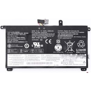 Notebook battery for Lenovo ThinkPad T570 T580 P51S P52S series 15.4V 32Wh For Internal