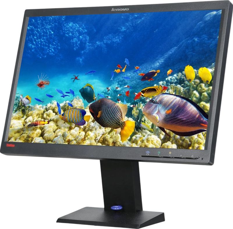 Lenovo ThinkVision L2250pwD - 22 inch - 1680x1050 - DVI - VGA - Zwart Nette Staat