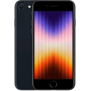 Apple iPhone SE 3 - 64GB - Middernacht Zo goed als nieuw