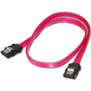 SATA Data Kabel met Bevestigingsclip XL 50cm (SATA50CLIP)