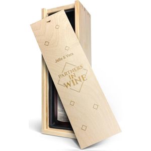 Wijn in gegraveerde kist - Salentein - Pinot Noir