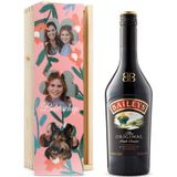 Likeur in bedrukte kist - Baileys Original