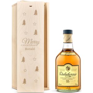 Whisky in gegraveerde kist - Dalwhinnie 15 Years