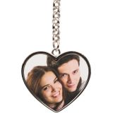 Sleutelhanger met foto - Hart