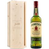 Whiskey in gegraveerde kist - Jameson