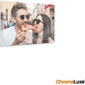 Foto op aluminium afdrukken - Wit (ChromaLuxe) - 15 x 10 cm