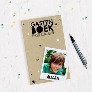 Communie gastenboek bedrukken - Softcover