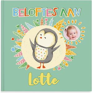 Boek met naam - Beloftes aan - Hardcover