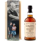 Whisky in bedrukte kist - The Balvenie