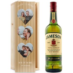 Whiskey in bedrukte kist - Jameson