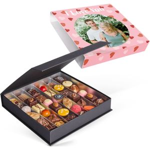 Luxe bonbon giftbox bedrukken - Valentijn (36 stuks)