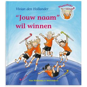 Boek met naam en foto - Saar wil winnen - Hardcover