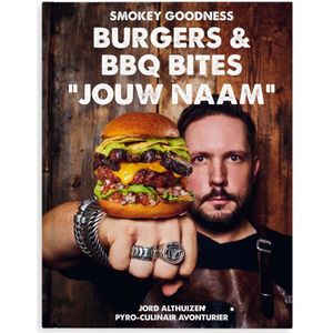 Burgers & BBQ Bites kookboek met naam en foto - Hardcover