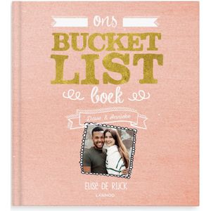 Het Bucketlist boek voor koppels - Gepersonaliseerd  - Hardcover