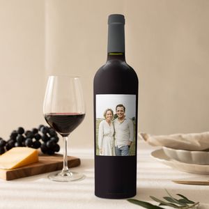 Wijn met bedrukt etiket - Riondo Merlot