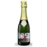 Champagne met bedrukt etiket - René Schloesser (375ml)