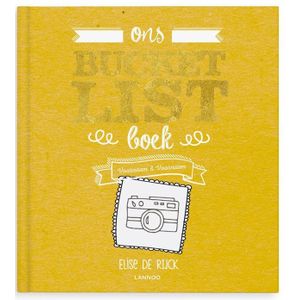 Het Bucketlist boek voor vaders met namen en foto's (Softcover)