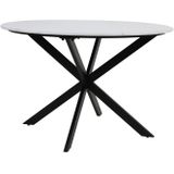 Ronde Eettafel Tomochi - Marmer Wit - Ø120x78 cm