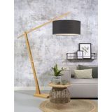Vloerlamp Montblanc - Bamboe/Donkergrijs - 175x60x207cm