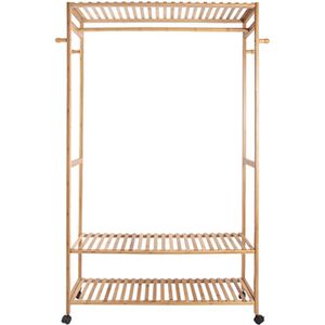 Kledingrek Bamboo - Bamboe - 165x112,5x35cm